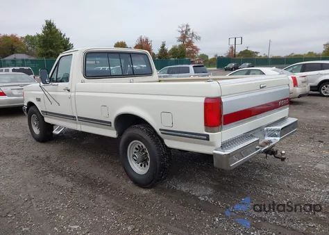 1987 Ford F250 из США, поврежденный, VIN 1FTHF2516HPA97061